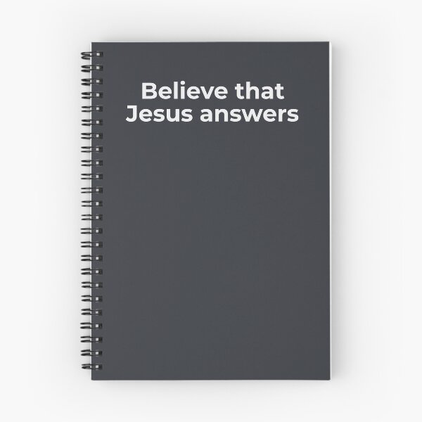 Item preview, Believe That Jesus Answers Prayer of Faith Art designed and sold by FaithStatement.