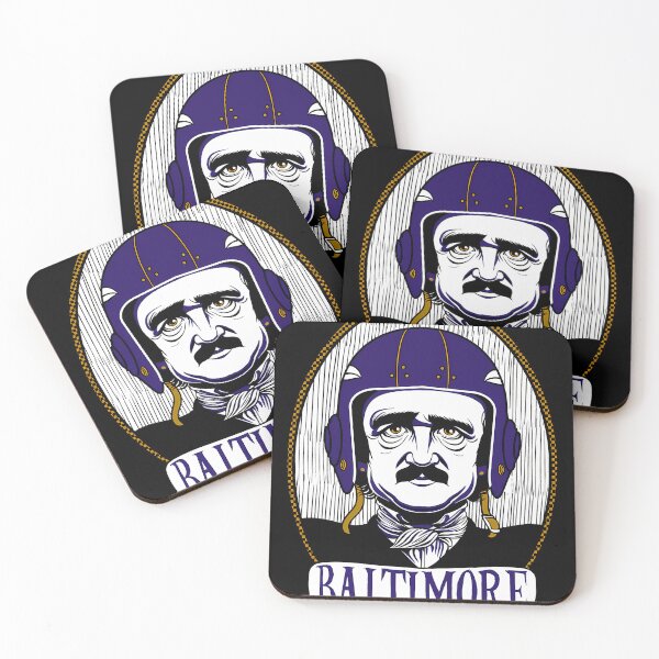 Item preview, Baltimore Ravin' - Edgar Allan Poe Ravens Baltimore Football designed and sold by Euphoriak4.