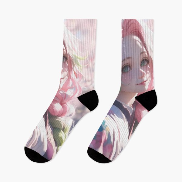 Item preview, Mitsuri Kanroji Demon Slayer Sakura Pastel Soft Light designed and sold by TanglenRabbit.