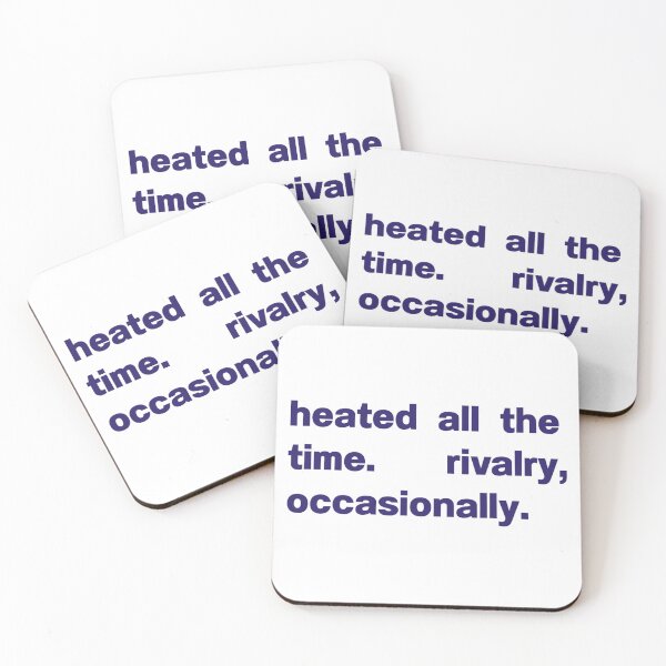 Item preview, Heated All The time Rivalry Occasionally Blue designed and sold by SHOPATOR.