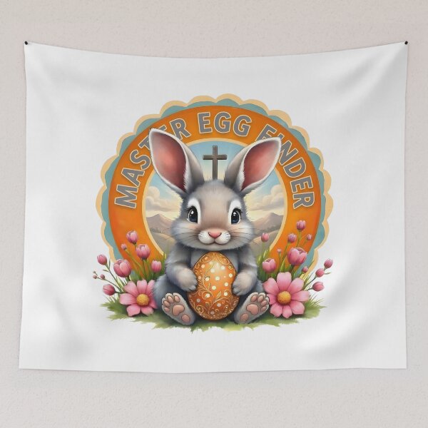 Item preview, Master Egg Finder Christian Shirt – Easter Bunny Faith Design designed and sold by relso.