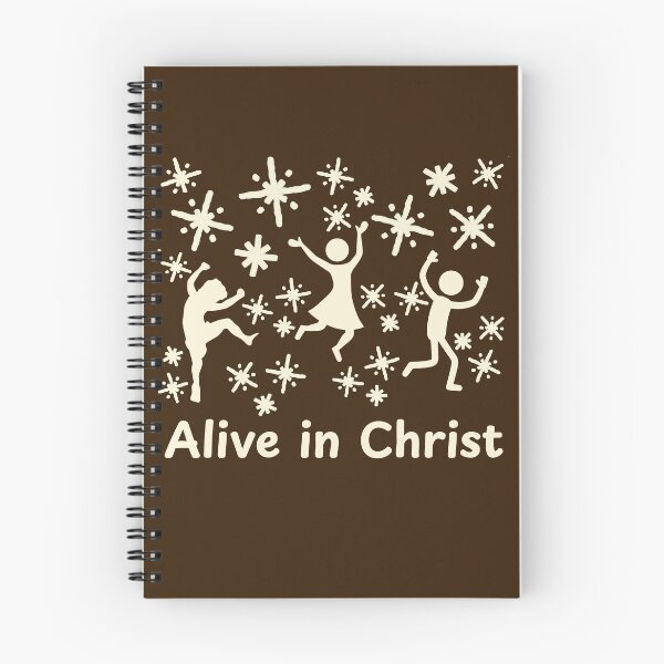 Item preview, Alive in Christ Scripture Inspired Faith Art Design designed and sold by FaithStatement.