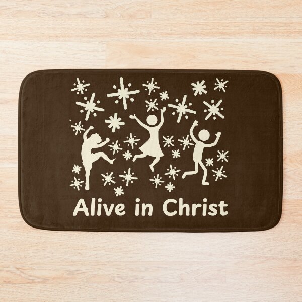 Item preview, Alive in Christ Scripture Inspired Faith Art Design designed and sold by FaithStatement.