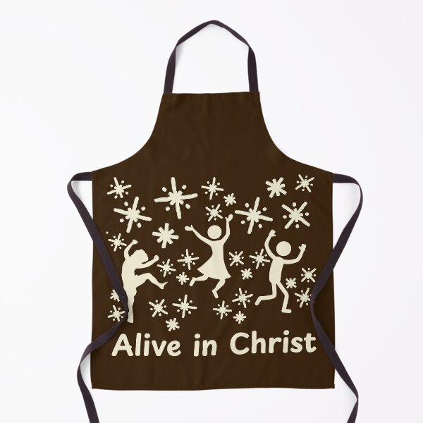 Item preview, Alive in Christ Scripture Inspired Faith Art Design designed and sold by FaithStatement.