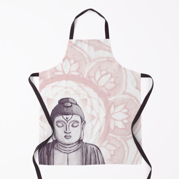Item preview, Buddha Padma Watercolor - Snow Fig Rose designed and sold by Irene Estelle.