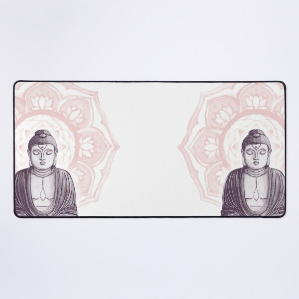 Item preview, Buddha Padma Watercolor - Snow Fig Rose designed and sold by Irene Estelle.