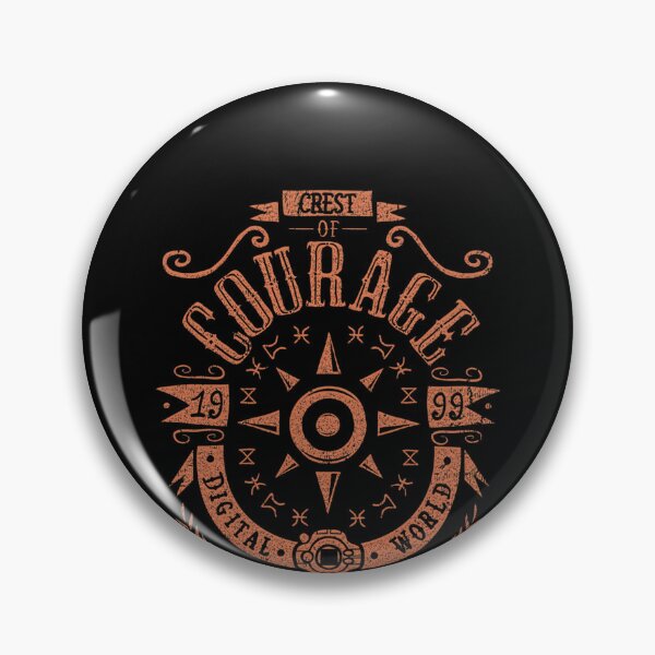 Item preview, Crest of Courage - Greymon - Taichi  designed and sold by Vojko2208.