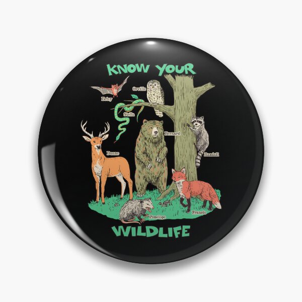 Item preview, Know Your Wildlife  designed and sold by morningtimestu.