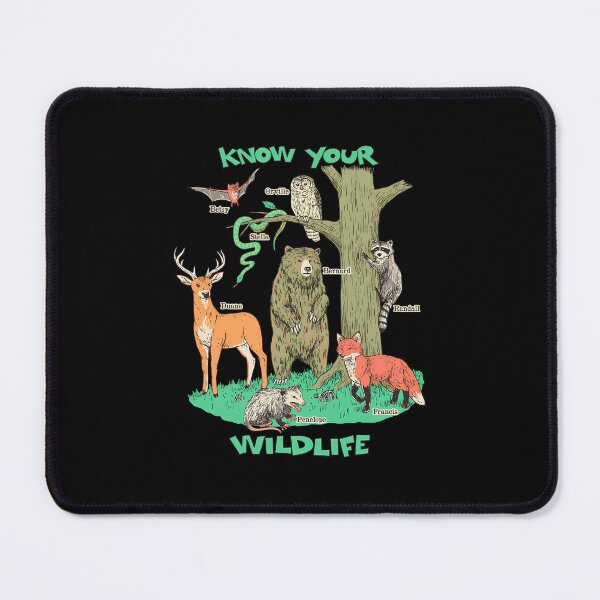 Item preview, Know Your Wildlife  designed and sold by morningtimestu.