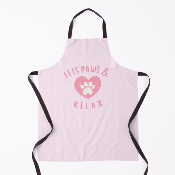 Item preview, Let's paws and relax | Animal Pun designed and sold by wonderxwander.