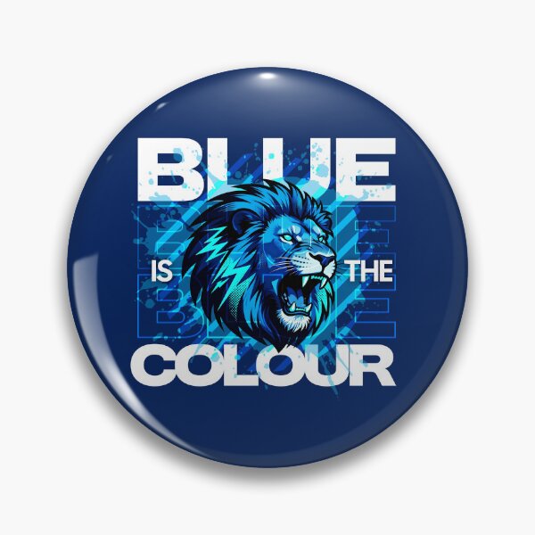 Item preview, Blue Is the Colour Football Chant Design designed and sold by Oddistry-Co.