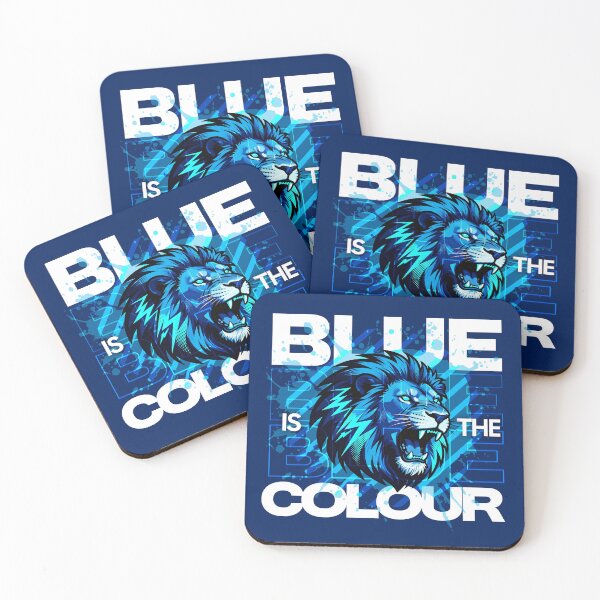 Item preview, Blue Is the Colour Football Chant Design designed and sold by Oddistry-Co.