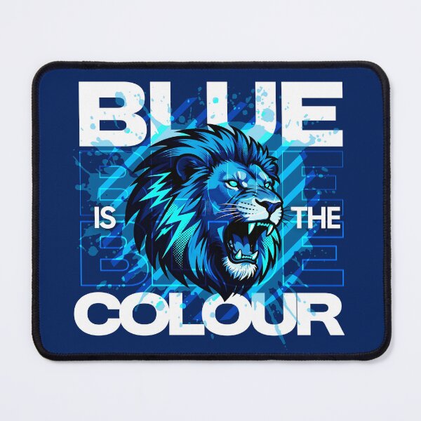 Item preview, Blue Is the Colour Football Chant Design designed and sold by Oddistry-Co.