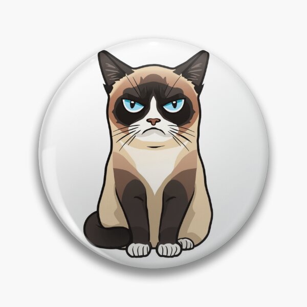 Item preview, Grumpy Cat Meme Cartoon Design designed and sold by CozyMoodPrints.