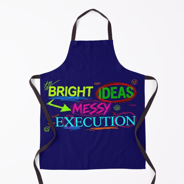 Item preview, Bright Ideas Messy Execution Funny Shitpost Sticker designed and sold by Tamer ⭐⭐⭐⭐⭐.