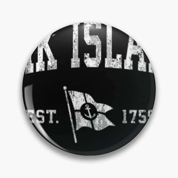 Artikelvorschau, Vintage-Nautikflagge mit Bootsanker von Oak Island, Kanada entworfen und verkauft von GLcraftDesigns.