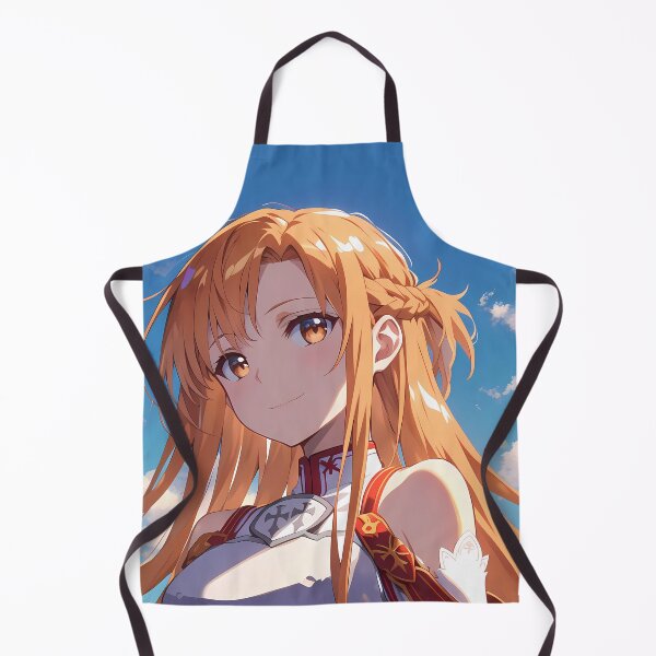 Item preview, Asuna Sword Art Online Orange Hair Waifu Warm Tones Sky designed and sold by Spraykart.