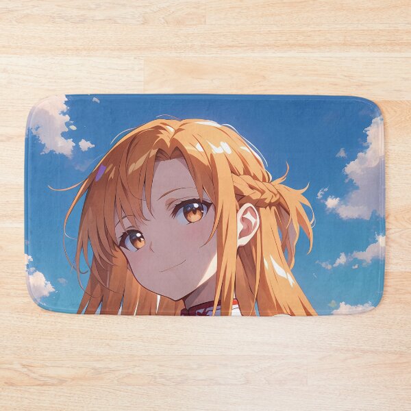 Item preview, Asuna Sword Art Online Orange Hair Waifu Warm Tones Sky designed and sold by Spraykart.