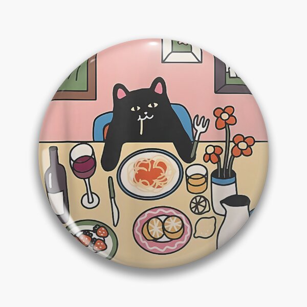 Item preview, More Spaghetti Less Upsetti Funny Cat Eating Spaghetti designed and sold by SHOPATOR.
