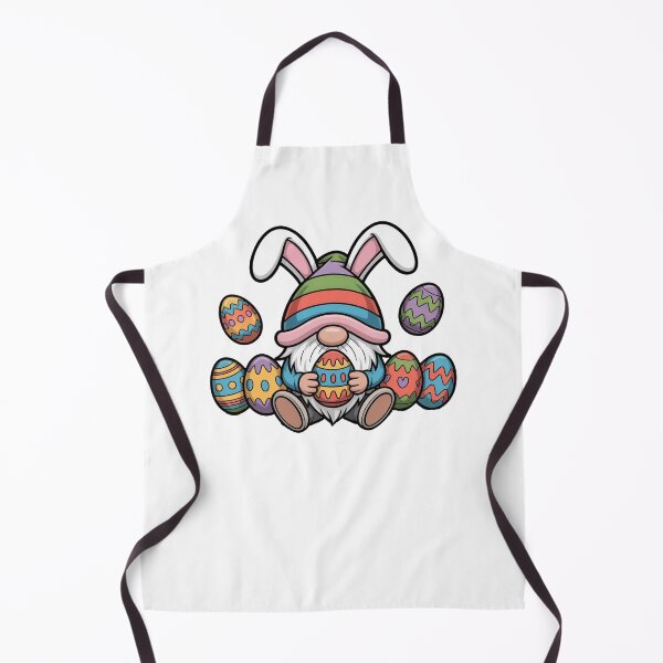 Item preview, Cute Easter Gnome With Colorful Eggs designed and sold by QuiteOrbit.