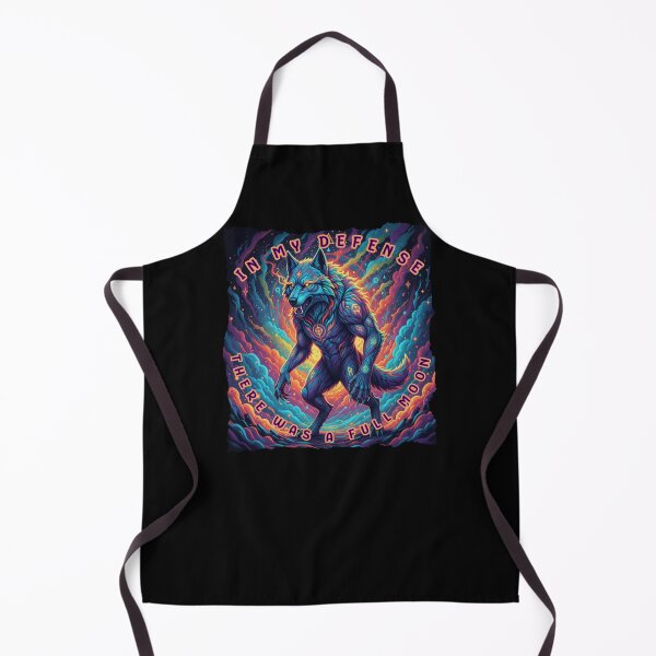 Item preview, Psychedelic Werewolf - In My Defense, There was a Full Moon designed and sold by Shy Fractal Designs.