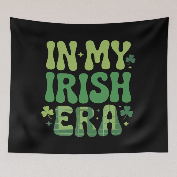 Item preview, In My Irish Era Groovy Saint Patrick's Day designed and sold by EllenJast.