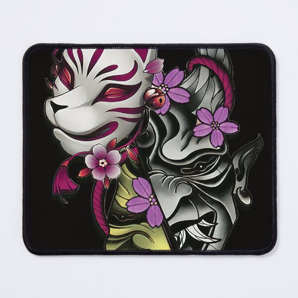 Item preview, Copy of Traditional Japanese Kitsune and Hannya Mask Design Vol.6 designed and sold by Bspaces.