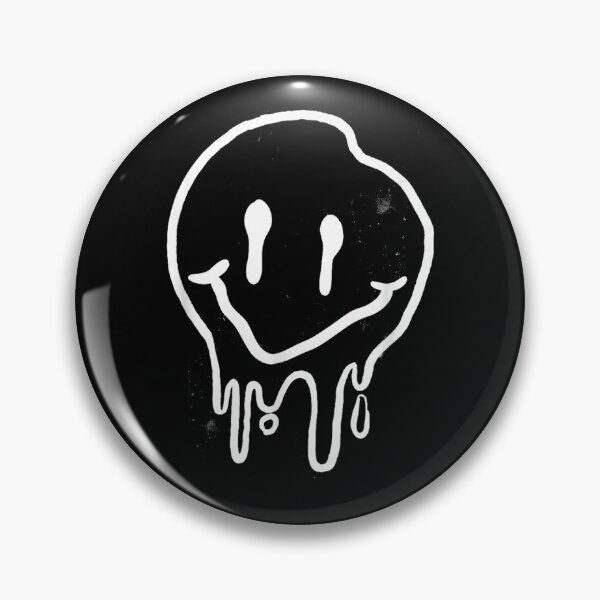 Item preview, Melting Smiley Face Grunge Aesthetic Design designed and sold by mlodiljoni.