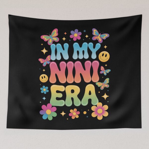 Item preview, In My Nini Era Baby Announcement for Grandma Mother's Day designed and sold by EllenJast.
