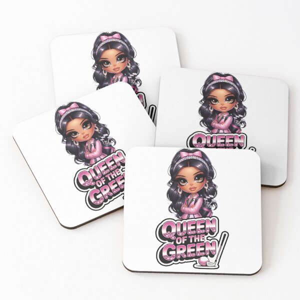 Item preview, Golf Girl Pink Queen of the Green designed and sold by LaurenRdesigns.