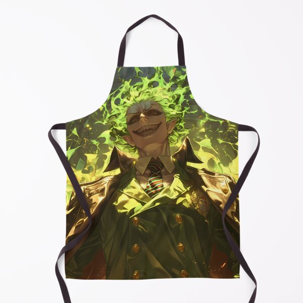 Item preview, Amaimon Blue Exorcist Neon Green Flames Smug Villain Aura designed and sold by Spraykart.