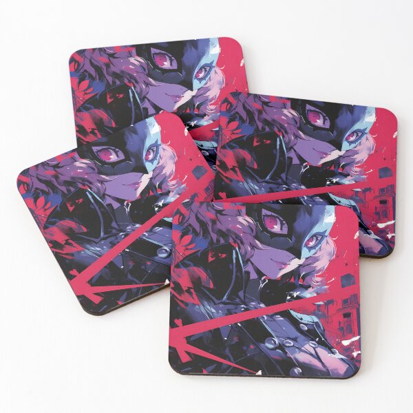 Item preview, Haru Okumura Persona 5 Elegant Mask In Crimson Noir designed and sold by Spraykart.