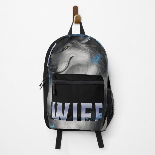 Item preview, My Wife Is Hotter Than You Funny Alpha Wolf Meme Humor designed and sold by SHOPATOR.