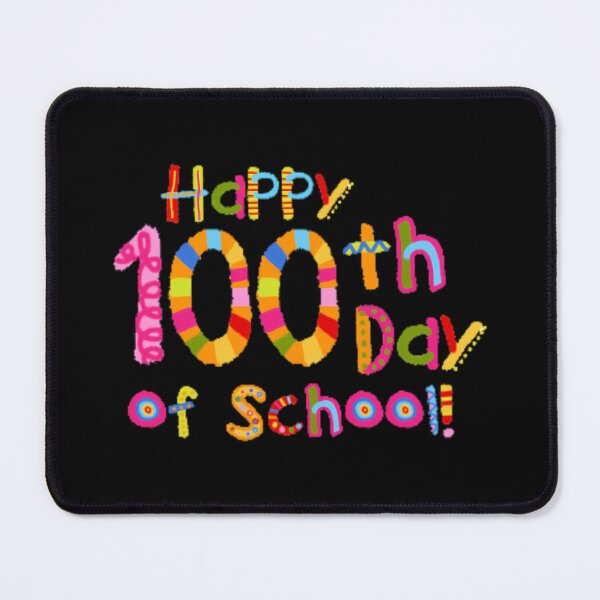Item preview, Happy 100th Day of School Colorful Typography Kids Teacher Classroom Celebration designed and sold by AlessandraRiva.