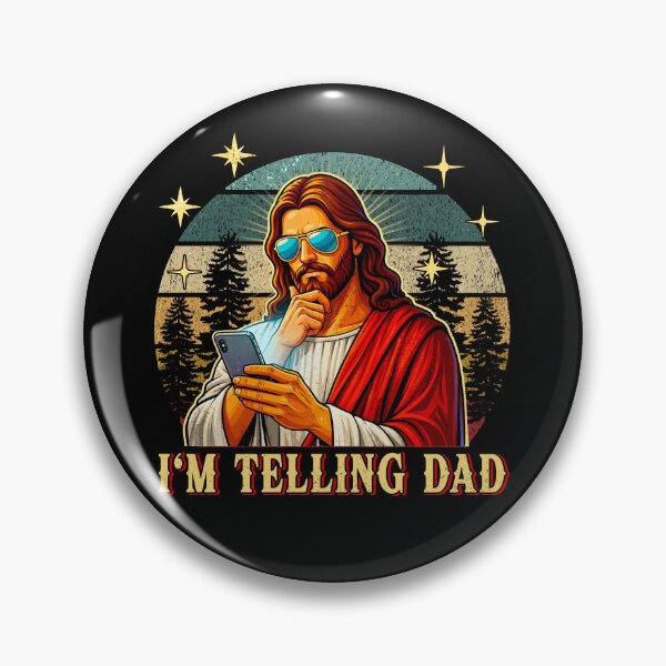 Item preview, Jesus I'm Telling Dad Meme designed and sold by Ortigzitoun.