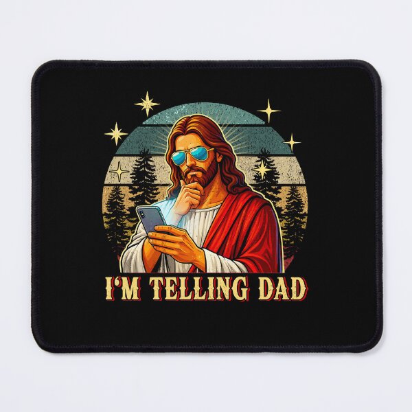 Item preview, Jesus I'm Telling Dad Meme designed and sold by Ortigzitoun.