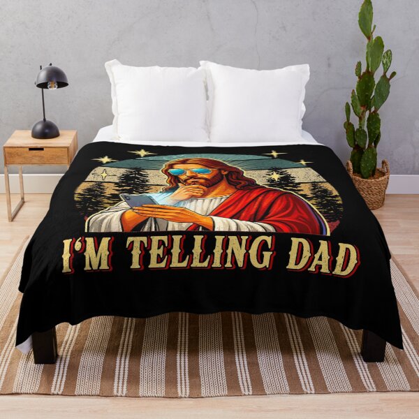 Item preview, Jesus I'm Telling Dad Meme designed and sold by Ortigzitoun.