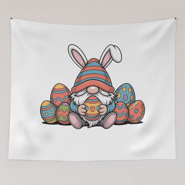 Item preview, Funny Easter Gnome Egg Hunt Graphic designed and sold by QuiteOrbit.