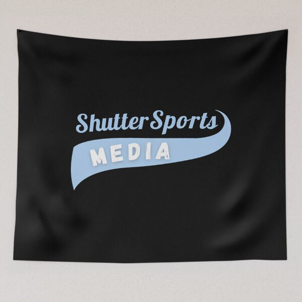 Item preview, Shutter Sports Media Blue Baseball Logo designed and sold by tokomonmaw.