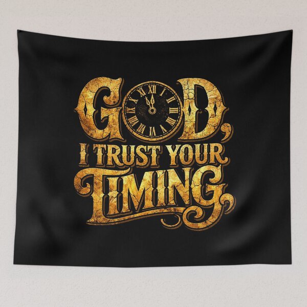 Item preview, God I Trust Your Timing designed and sold by Ortigzitoun.