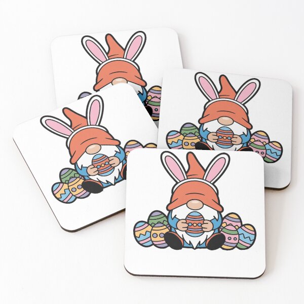 Item preview, Colorful Easter Eggs Cute Gnome designed and sold by QuiteOrbit.