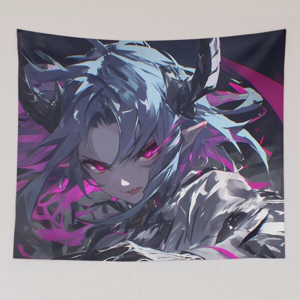 Item preview, Ferid Bathory Seraph Of The End Magenta Glow Villain Vibe designed and sold by Spraykart.