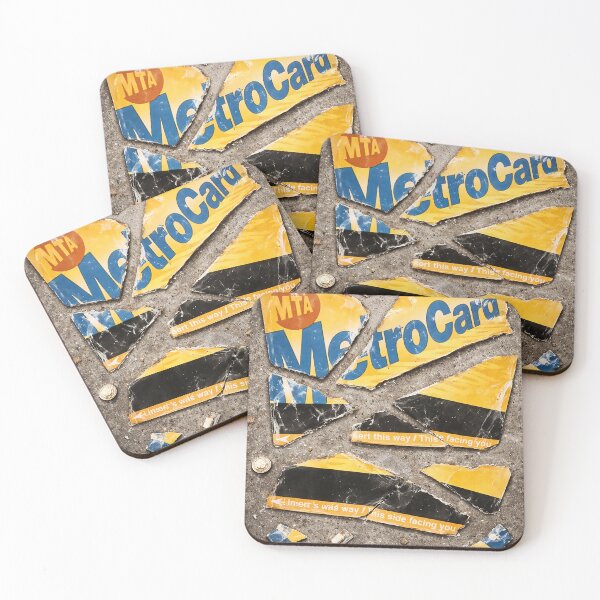 Item preview, This gritty torn NYC MetroCard poster captures a piece of New York City transit history in a raw, urban style. designed and sold by PIXEL POP DESIGNS - Beyond the Norm!.