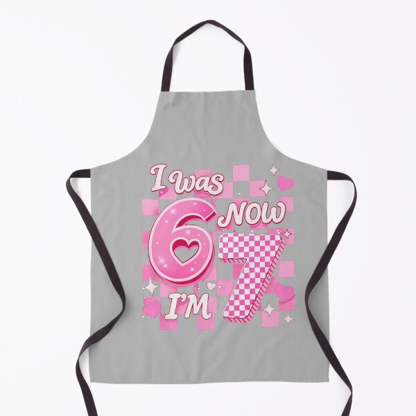 Item preview, 6 7 Years Old Birthday Girl I was 6 Now I'm 7 67 Meme Kids designed and sold by mjohnson9.