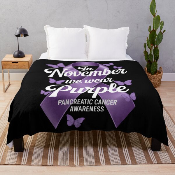 Item preview, In November We Wear Purple For Pancreatic Cancer Awareness designed and sold by EllenJast.