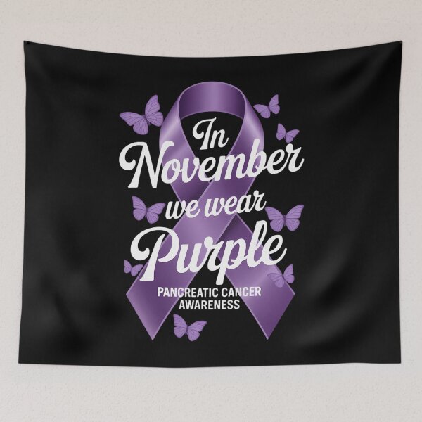 Item preview, In November We Wear Purple For Pancreatic Cancer Awareness designed and sold by EllenJast.
