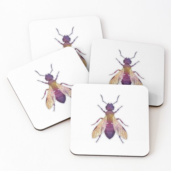 Item preview, Queen Ant Galaxy Sticker – Aesthetic Space Illustration for Astronomy Fans designed and sold by bsbd-action.