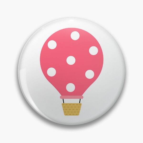 Item preview, Colorful Polka Dot Hot Air Balloon for Summer Travel Adventure and Sky Journey Vacation designed and sold by nuchz.