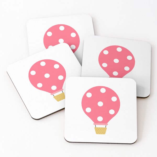Item preview, Colorful Polka Dot Hot Air Balloon for Summer Travel Adventure and Sky Journey Vacation designed and sold by nuchz.