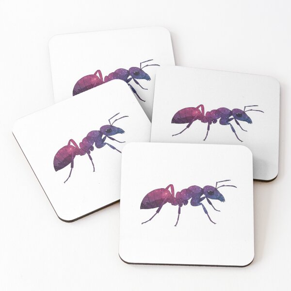 Item preview, Cosmic Worker Ant Sticker – Constellation Art for Urban Explorers designed and sold by bsbd-action.